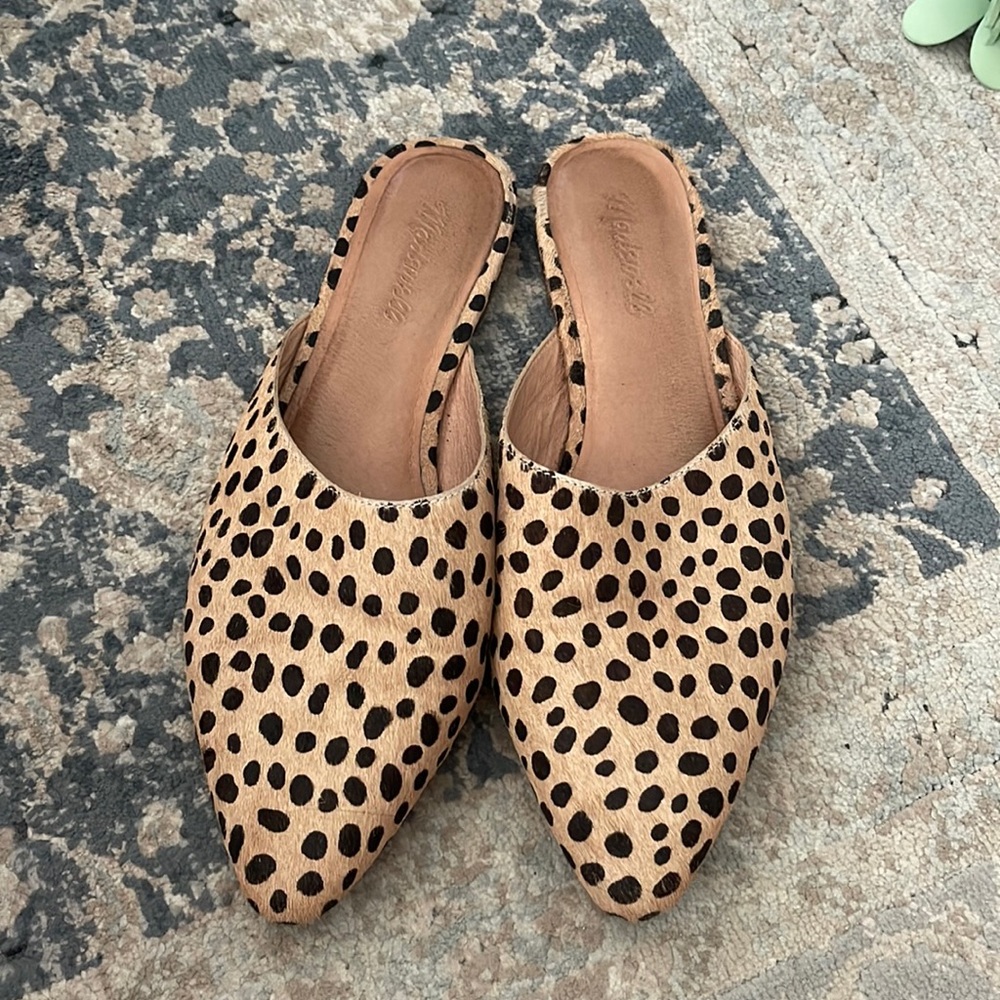 Madewell spotted flats